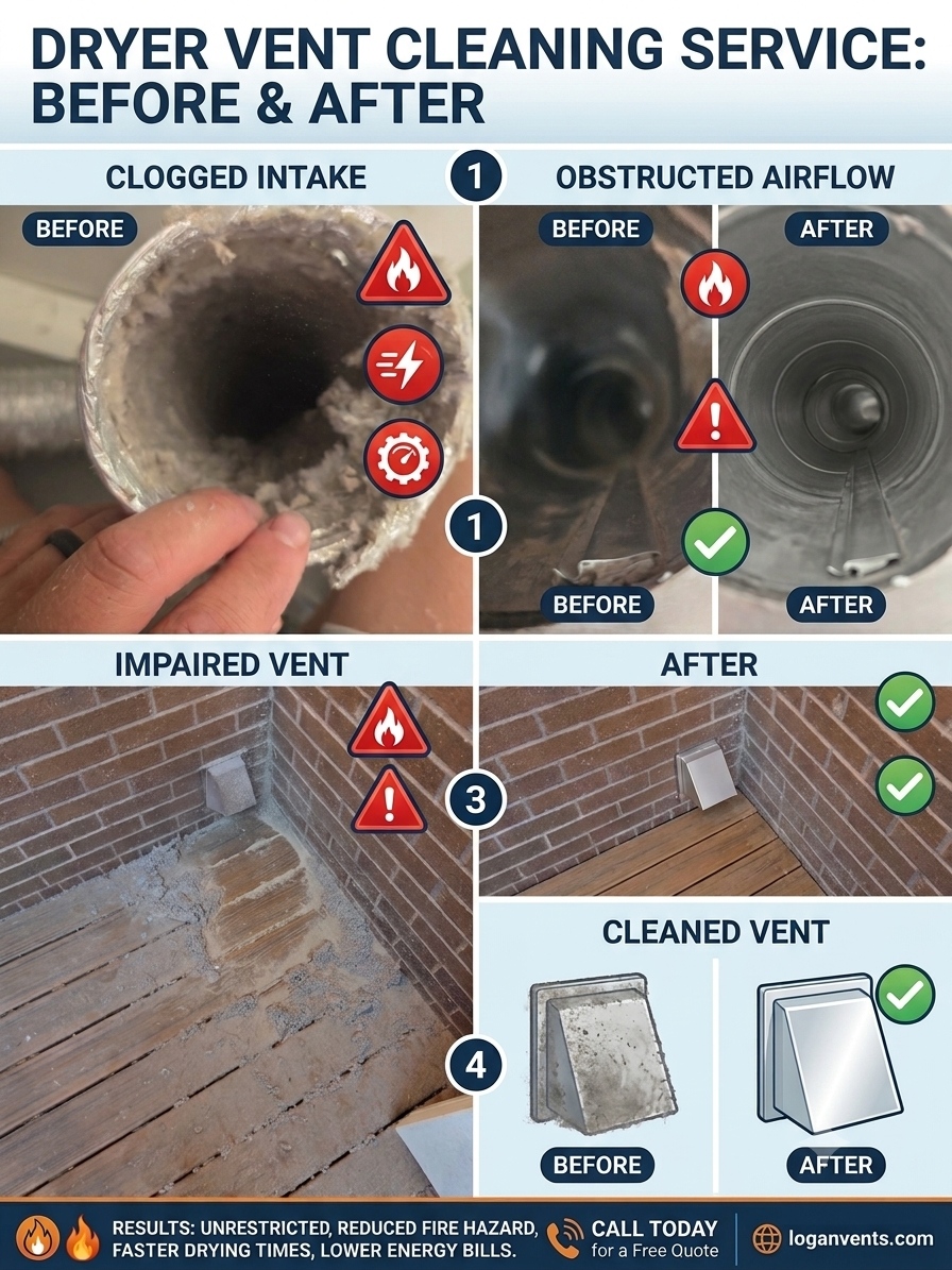 Professional Dryer Vent Cleaning